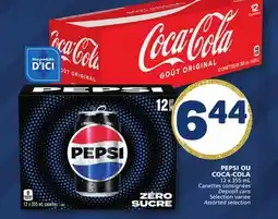 Marché Bonichoix PEPSI OU COCA-COLA offer