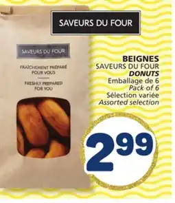 Marché Bonichoix SAVEURS DU FOUR DONUTS offer