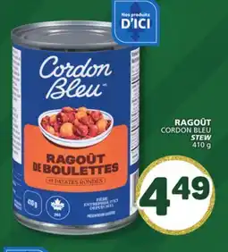 Marché Bonichoix CORDON BLEU STEW offer