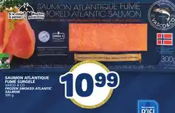 Marché Bonichoix VASCO & CO FROZEN SMOKED ATLANTIC SALMON offer