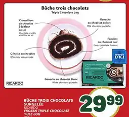 Marché Bonichoix RICARDO FROZEN TRIPLE CHOCOLATE offer