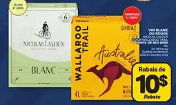 Marché Bonichoix LALOUX OU OU WALLAROO TRAIL WHITE OR RED WINE offer
