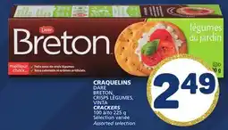 Marché Bonichoix DARE BRETON, VINTA CRACKERS offer