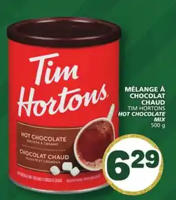 Marché Bonichoix TIM HORTONS HOT CHOCOLATE MIX offer