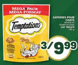 Marché Bonichoix WHISKAS TEMPTATIONS CAT TREATS offer