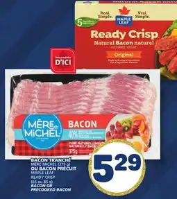 Marché Bonichoix MÈRE MICHEL (375 g), READY CRISP BACON OR PRECOOKED BACON offer
