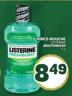 Marché Bonichoix LISTERINE MOUTHWASH offer