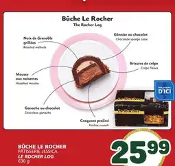 Marché Bonichoix PÂTISSERIE JESSICA LE ROCHER LOG offer