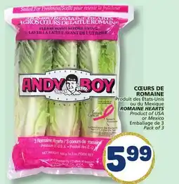 Marché Bonichoix ROMAINE HEARTS offer