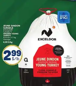 Marché Bonichoix EXCELDOR FROZEN YOUNG TURKEY offer