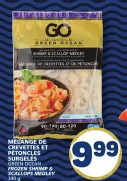 Marché Bonichoix GREEN OCEAN FROZEN SHRIMP & SCALLOPS MEDLEY offer