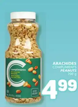 Marché Bonichoix COMPLIMENTS PEANUTS offer