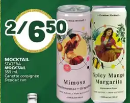 Marché Bonichoix STATERA MOCKTAIL offer