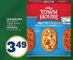 Marché Bonichoix KELLOGG'S TOWN HOUSE TOWN HOUSE CHEEZ-IT CRACKERS offer