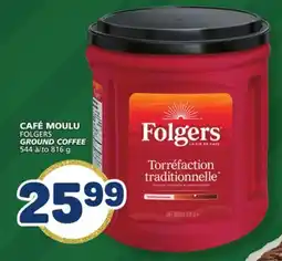 Marché Bonichoix FOLGERS GROUND COFFEE offer
