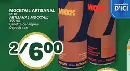 Marché Bonichoix MOX ARTISANAL MOCKTAIL offer