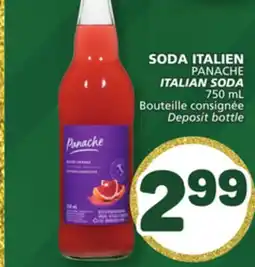 Marché Bonichoix PANACHE ITALIAN SODA offer