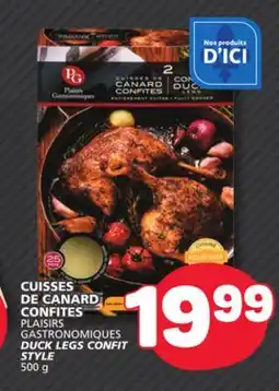 Marché Bonichoix PLAISIRS GASTRONOMIQUES DUCK LEGS CONFIT STYLE offer