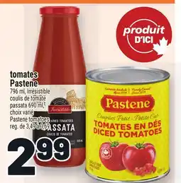 Metro TOMATES PASTENE | PASTENE TOMATOES offer