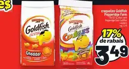 Metro CRAQUELINS GOLDFISH PEPPERIDGE FARM | PEPPERIDGE FARM GOLDFISH CRACKERS offer
