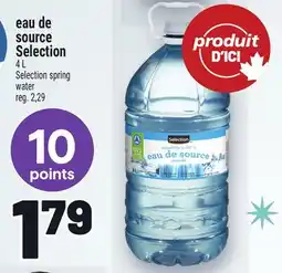 Metro EAU DE SOURCE SELECTION | SELECTION SPRING WATER offer