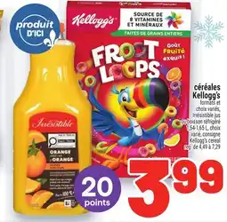 Metro CÉRÉALES KELLOGG'S | KELLOGG'S CEREAL offer
