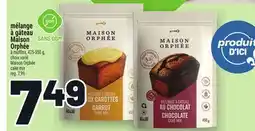 Metro MÉLANGE À GÂTEAU MAISON ORPHÉE | MAISON ORPHÉE CAKE MIX offer
