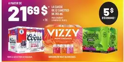 Metro LA CAISSE DE12 CANETTES offer