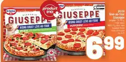 Metro PIZZA LÈVE-AU-FOUR GIUSEPPE | GIUSEPPE FROZEN RISING CRUST PIZZA offer