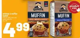 Metro MÉLANGE À MUFFINS QUAKER | QUAKER MUFFIN MIX offer