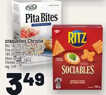 Metro CRAQUELINS CHRISTIE | CHRISTIE CRACKERS offer