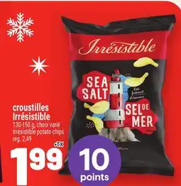 Metro CROUSTILLES IRRÉSISTIBLE | IRRÉSISTIBLE POTATO CHIPS offer