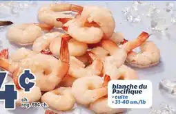 Metro BLANCHE DU PACIFIQUE offer