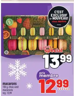 Metro MACARONS | MACAROONS offer