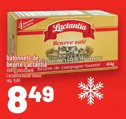 Metro BÂTONNETS DE BEURRE LACTANTIA | LACTANTIA BUTTER STICKS offer