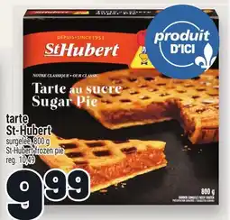 Metro TARTE ST-HUBERT | ST-HUBERT FROZEN PIE offer