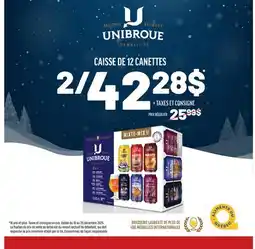 Metro BRASSRIE BREWERY UNIBROUE offer