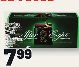 Metro CHOCOLATS AFTER EIGHT NESTLÉ | NESTLÉ AFTER EIGHT CHOCOLATES offer