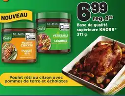Metro BASE DE QUALITÉ SUPÉRIEURE KNORR offer