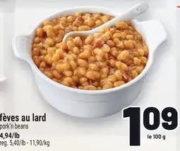 Metro FÈVES AU LARD | PORK'N BEANS offer