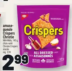 Metro AMUSE GUEULE CRISPERS CHRISTIE | CHRISTIE CRISPERS SNACKS offer