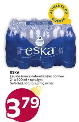 Brunet ESKA Eau de source naturelle sélectionnée offer