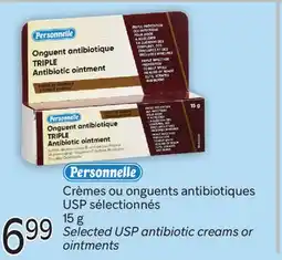 Brunet Personelle Crèmes ou onguents antibiotiques USP sélectionnés offer