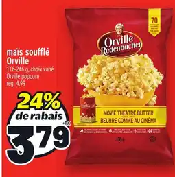 Metro MAÏS SOUFFLÉ ORVILLE | ORVILLE POPCORN offer