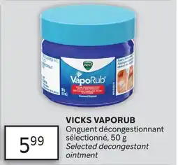 Brunet VICKS VAPORUB Onguent décongestionnant sélectionné offer