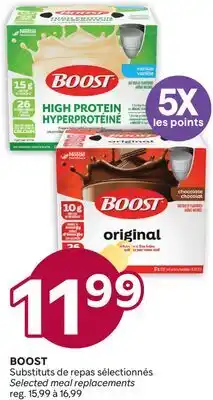 Brunet BOOST Substituts de repas sélectionnés offer