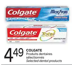 Brunet COLGATE Produits dentaires sélectionnés offer