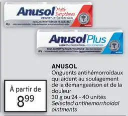 Brunet ANUSOL Onguents antihémorroïdaux qui aident au soulagement de la démangeaison et de la douleur offer
