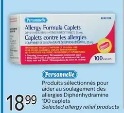 Brunet Personelle Produits sélectionnés pour aider au soulagement des allergies Diphénhydramine offer