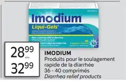Brunet IMODIUM Produits pour le soulagement rapide de la diarrhée offer